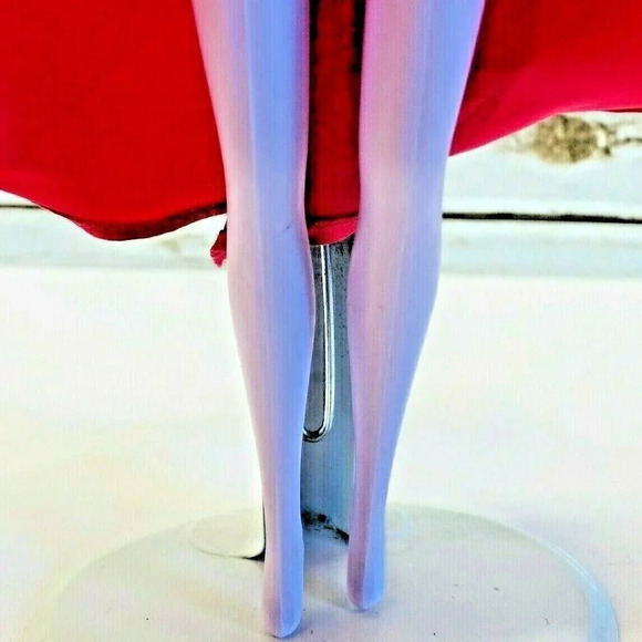 MATTEL BARBIE Doll Brunette Hair Blue Eyes Pink Black Dress 12" Tall - Picture 4 of 13